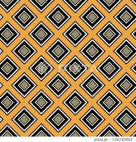 Arabic morrocan arabesque seamless pattern with colorful elements. Geometric background. Design greeting card Islamic ornamental colorful detail of mosaic. Vector illustration Arabic morrocan arabesque seamless pattern with colorful elements. Geometric background. Design greeting card Islamic ornamental colorful detail of mosaic. Vector illustration 136280862