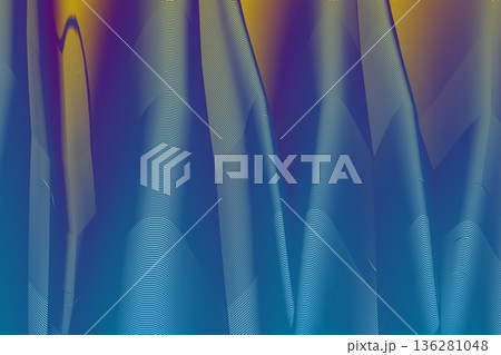 Fluid art. Modern artwork background. Mixture of acrylic paints. Abstract liquid painting marble texture, colorful gradient waves. Vector design for banner, flyer, business card, cover, invitation 136281048