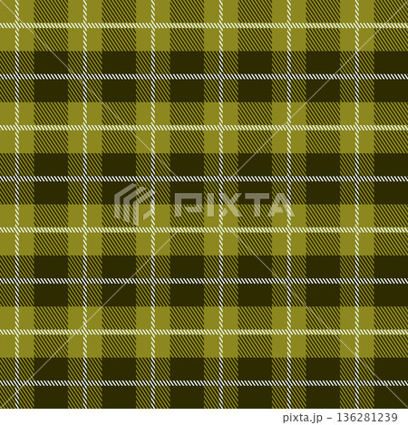 Black and green Scotland textile seamless pattern. Fabric texture check tartan plaid. Abstract geometric background for cloth, fabric. Monochrome graphic repeating design. Modern squared ornament Black and green Scotland textile seamless pattern. Fabric texture check tartan plaid. Abstract geometric background for cloth, fabric. Monochrome graphic repeating design. Modern squared ornament 136281239