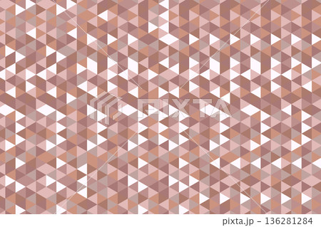 Polygonal rainbow mosaic background. Abstract low poly vector illustration. Triangular pattern in halftone style. Template geometric business design with triangle for poster, banner, card, flyer 136281284