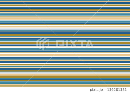 Multicolor striped background, colorful geometric vector texture with lines. Modern splash effect banner. Abstract illustration with stripe. Hand drawn seamless pattern for fabric, textile, wallpaper 136281381