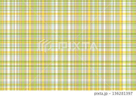 Color Scotland textile seamless pattern. Fabric texture check tartan plaid. Abstract geometric background for cloth, card, fabric. Monochrome graphic repeating design. Modern squared ornament 136281397