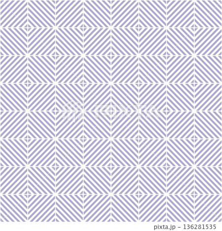 Blue and white Scotland textile seamless pattern. Fabric texture check tartan plaid. Abstract geometric background for cloth, card, fabric. Monochrome graphic repeating design. Modern squared ornament 136281535