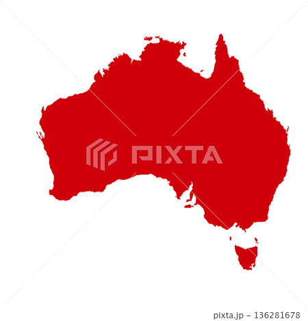 Map of Australian, sign silhouette. World Map Globe. Vector Illustration isolated on transparent background. African continent Map of Australian, sign silhouette. World Map Globe. Vector Illustration isolated on transparent background. African continent 136281678