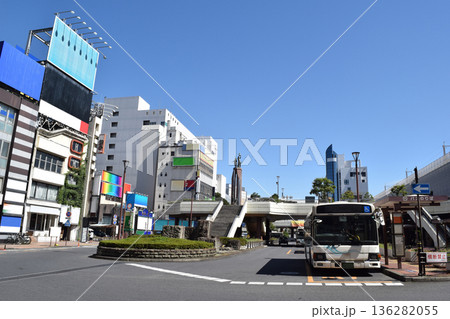 宇都宮駅西口の街並み 宇都宮駅西口の街並み 136282055