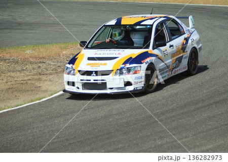 大牟田市　レース場　ジムカーナ、 136282973