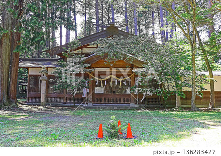 上堀北浦諏訪社（安曇野） 136283427