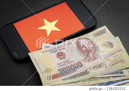 ベトナムの通貨 ドン ベトナムドン 136283532