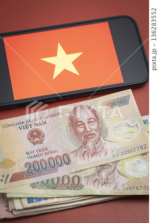 ベトナムの通貨 ドン ベトナムドン 136283552