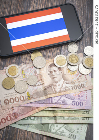 タイの通貨 タイ バーツ タイの通貨 タイ バーツ 136283675