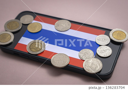 タイの通貨 タイ バーツ タイの通貨 タイ バーツ 136283704