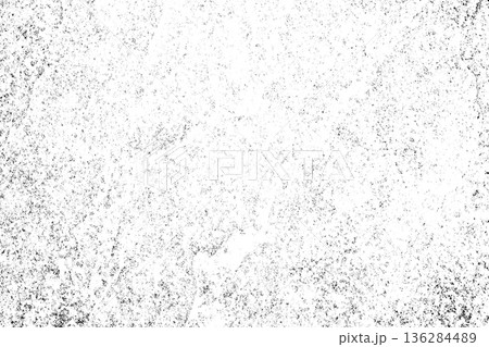 Abstract grunge black and white distressed texture background 136284489