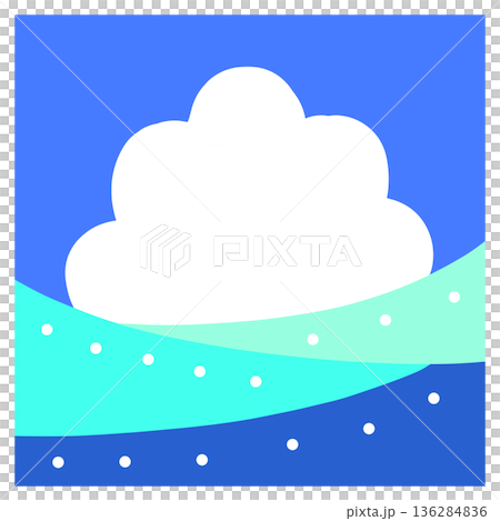 Tunnel and sea 136284836