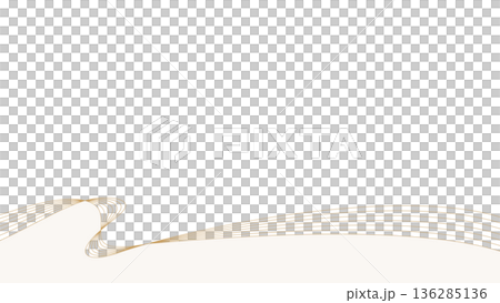 簡約設計邊框，有曲線、波浪和背景，16:9 尺寸 136285136