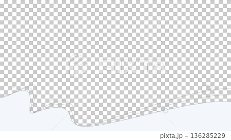 簡約設計邊框，有曲線、波浪和背景，16:9 尺寸 136285229