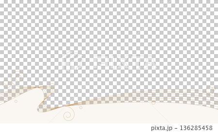 Simple design frame with curves, waves, background, 16:9 size Simple design frame with curves, waves, background, 16:9 size 136285458