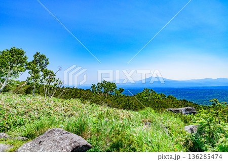 爽快 北海道 屈斜路湖展望台 136285474