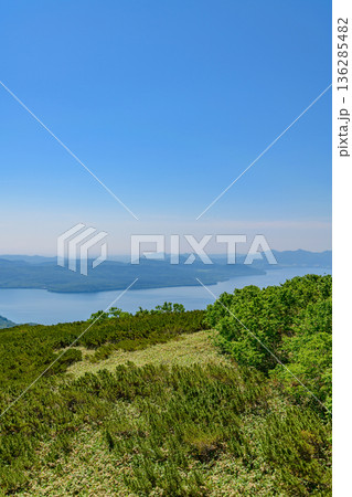 爽快 北海道 屈斜路湖展望台 136285482