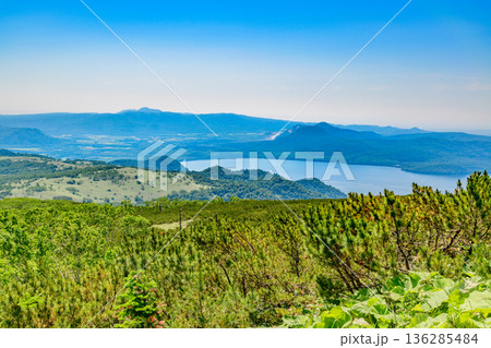 爽快 北海道 屈斜路湖展望台 136285484