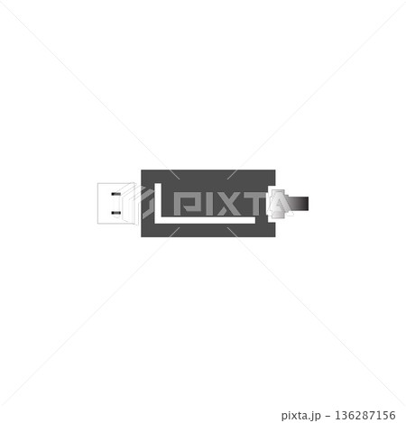 card reader icon in simple style card reader icon in simple style 136287156