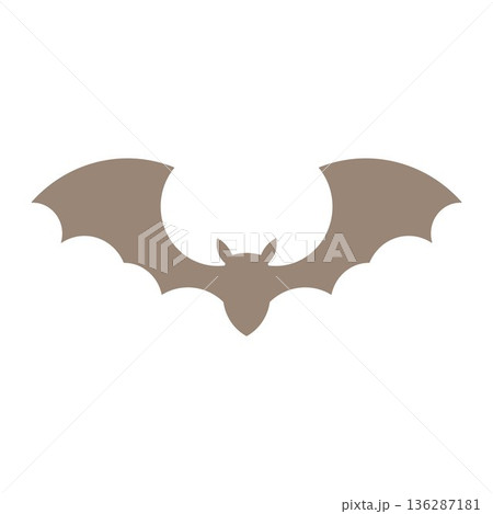 bats in the halloween vector illustration bats in the halloween vector illustration 136287181