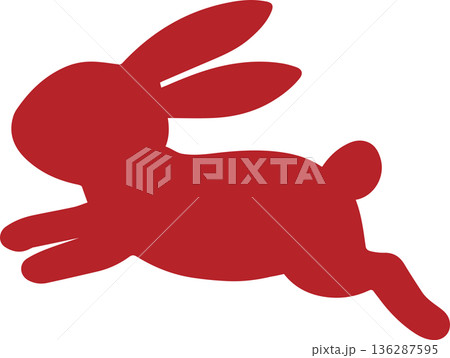 うさぎ 136287595
