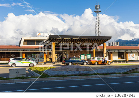 日本の駅舎 JR飯田線 駒ヶ根駅 日本の駅舎 JR飯田線 駒ヶ根駅 136287843