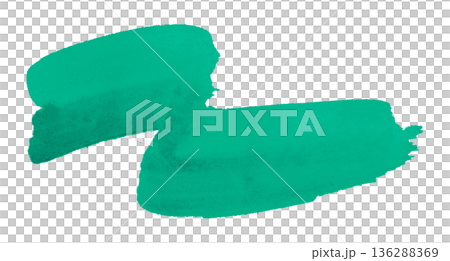green watercolor background. Artistic hand paint. Isolated on transparent background. green watercolor background. Artistic hand paint. Isolated on transparent background. 136288369