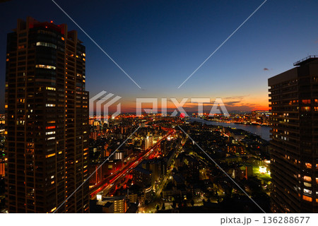 アートホテル大阪ベイタワーからの夜景 136288677