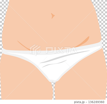 成功節食的女人的插圖 136289360