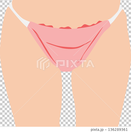 成功節食的女人的插圖 136289361