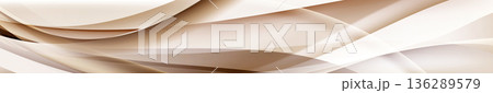 Warm beige and brown abstract background with soft flowing waves resembling chocolate or coffee cream Warm beige and brown abstract background with soft flowing waves resembling chocolate or coffee cream 136289579