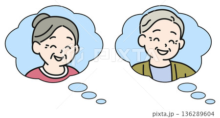 思い出の中の祖父母 思い出の中の祖父母 136289604