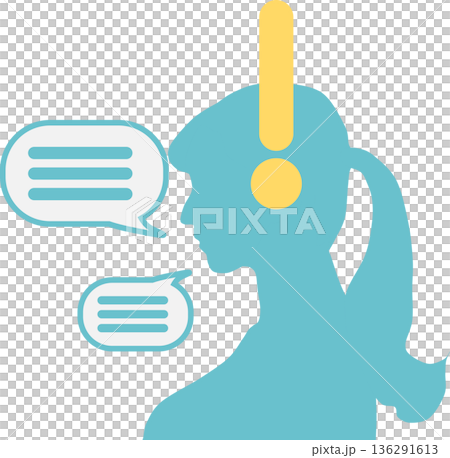有想法的女商人的插圖 136291613