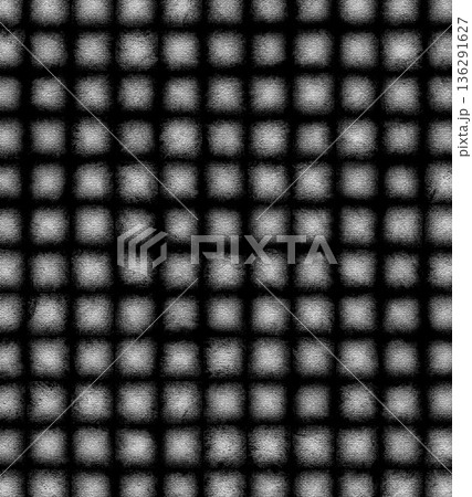 Dark abstract grid pattern creating an optical illusion 136291627