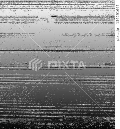 Grayscale pixel noise displaying digital glitch pattern Grayscale pixel noise displaying digital glitch pattern 136291645