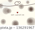 バレンタインに使えそうな背景6 136291967
