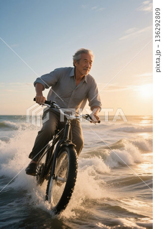 高齢者 年配 年寄り 136292809