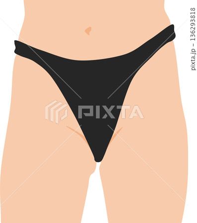 ダイエットに成功した女性のイラスト 136293818