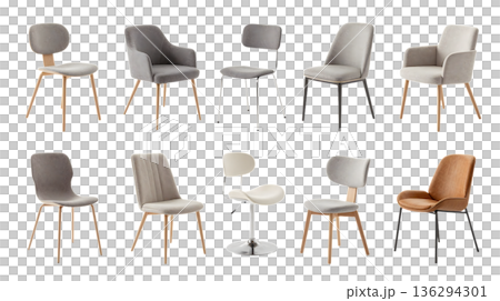 現代椅款套裝 136294301