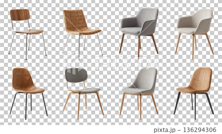 現代椅款套裝 136294306