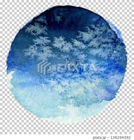 藍色水彩圓圈,水彩圓圈紋理,透明PNG格式 藍色水彩圓圈,水彩圓圈紋理,透明PNG格式 136294392