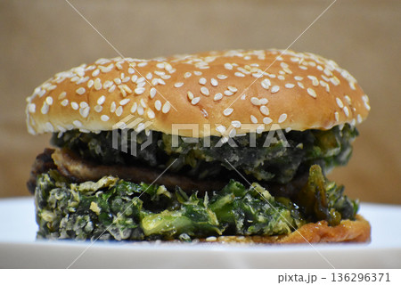 かき揚げバーガー かき揚げバーガー 136296371