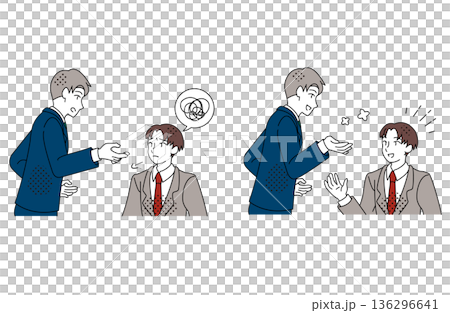 透過改進未傳達的解釋,加深理解的商務溝通範例 透過改進未傳達的解釋,加深理解的商務溝通範例 136296641