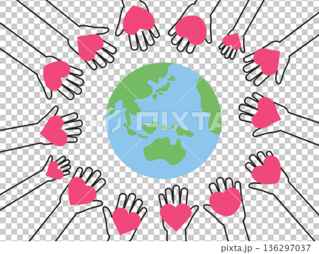 Hands on the Earth Hands on the Earth 136297037