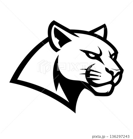 puma head mascot logo design vector template puma head mascot logo design vector template 136297243