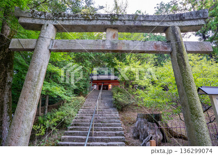 吉備津彦神社の子安神社の風景（岡山市） 136299074