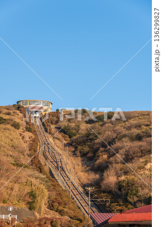 十国峠ケーブルカーの風景　十国鋼索線 136299827