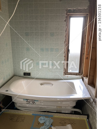 風呂場リフォーム工事中 風呂場リフォーム工事中 136301158