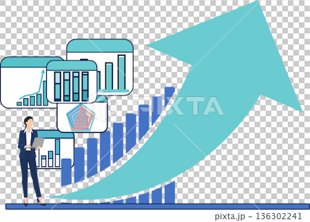 Data analysis illustration Data analysis illustration 136302241
